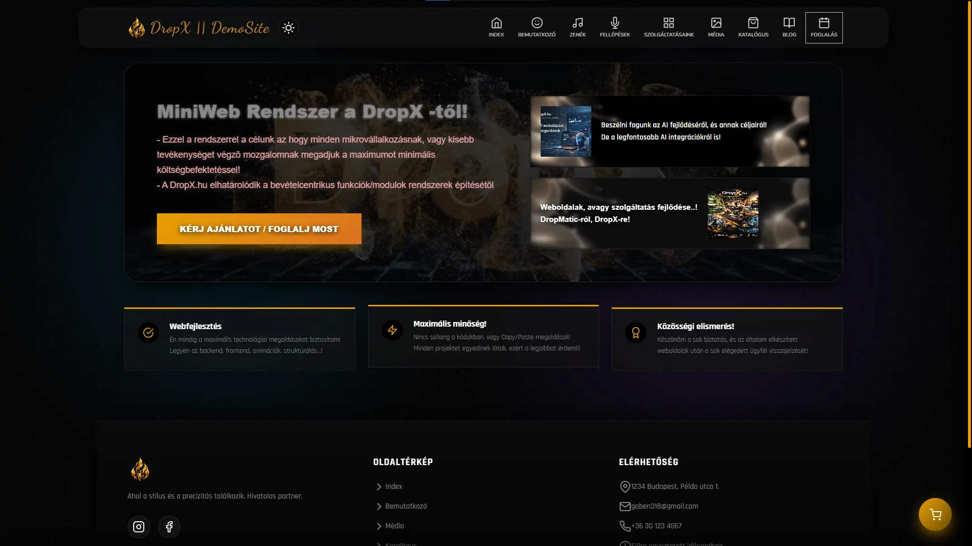 A saját weboldalad, fejlesztői tudás nélkül